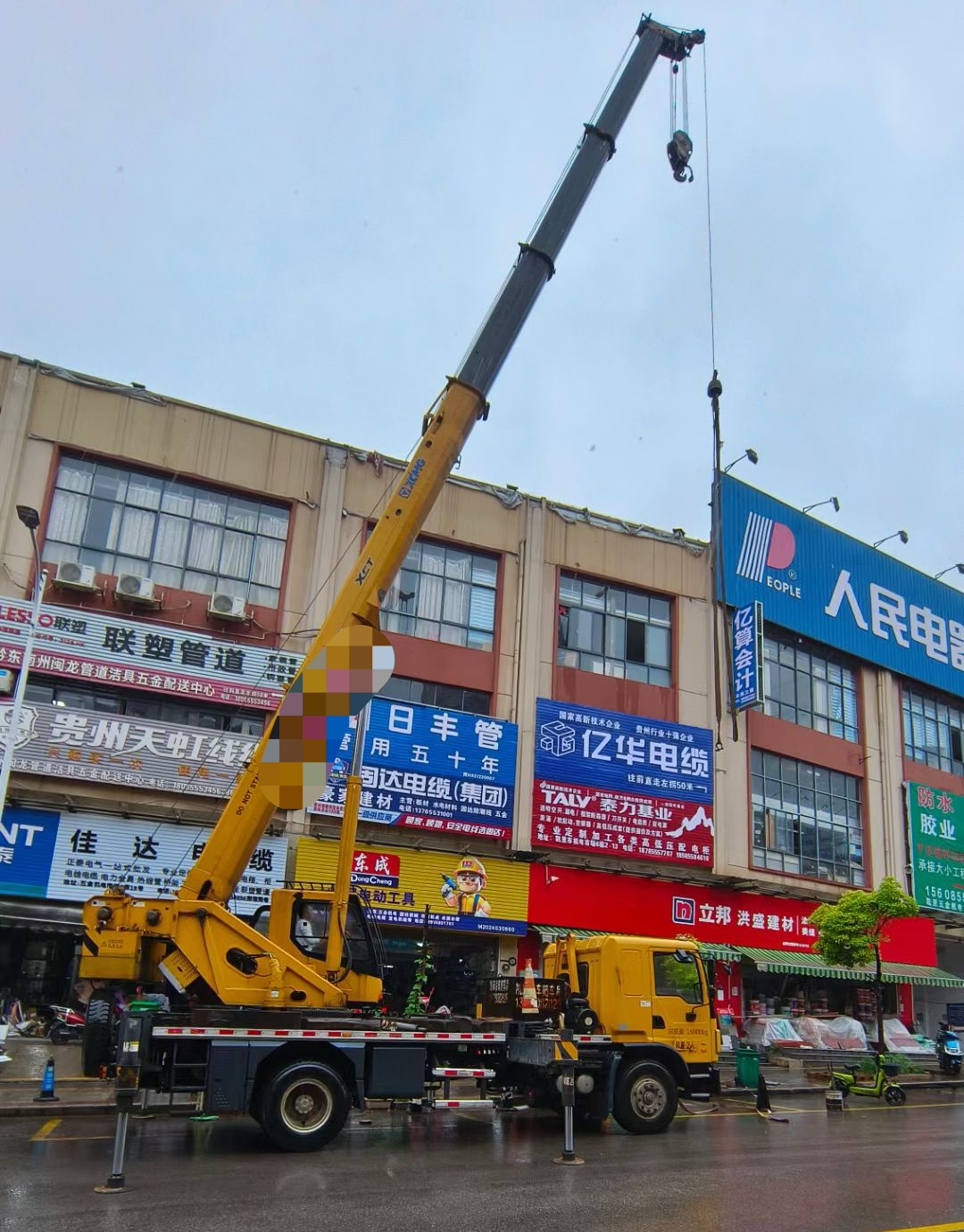 江门市吊车吊机租赁桥梁吊装